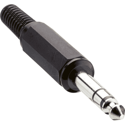 LUMBERG LUM KLS 3 - Conector jack, 6,35 mm, estéreo, 3 polos LUMBERG LUM KLS 3 - Conector jack, 6,35 mm, estéreo, 3 polos