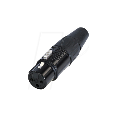 Rean RC3F-BAG Conector XLR de 3 Pines - Recto, Contactos de Oro Rean RC3F-BAG Conector XLR de 3 Pines - Recto, Contactos de Oro