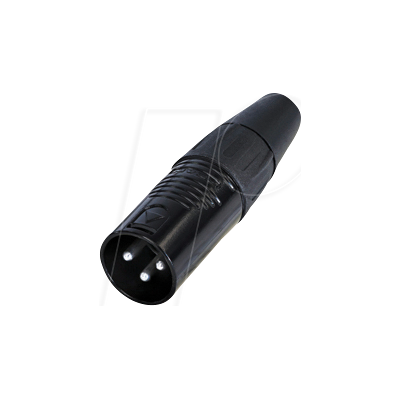 Rean RC3M-BAG - Conector XLR macho de 3 pines Rean RC3M-BAG - Conector XLR macho de 3 pines