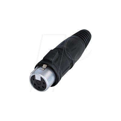Rean RCX5F-Z-000-1 Conector XLR de 5 pines Recto Rean RCX5F-Z-000-1 Conector XLR de 5 pines Recto