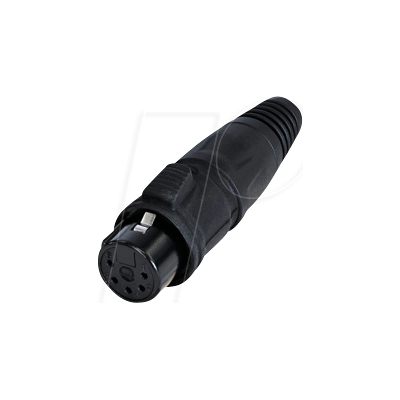 Rean RCX5F-Z-001-1 Conector XLR de 5 pines - IP65 Rean RCX5F-Z-001-1 Conector XLR de 5 pines - IP65