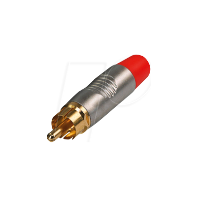 Rean RF2C-AU2 - Conector de cable RCA - Contactos chapados en oro Rean RF2C-AU2 - Conector de cable RCA - Contactos chapados en oro