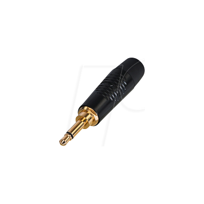 Rean RTP2C-B - Conector mono de 3,5 mm - Carcasa negra Rean RTP2C-B - Conector mono de 3,5 mm - Carcasa negra