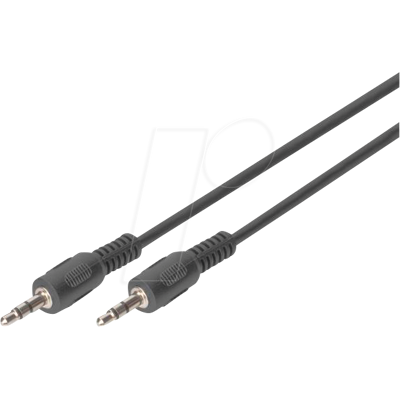 DIGITUS DIGI 510100015S - Cable de audio, conector jack estéreo de 3,5 mm, 1,50 m. DIGITUS DIGI 510100015S - Cable de audio, conector jack estéreo de 3,5 mm, 1,50 m.
