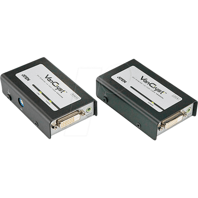 ATEN VE600A - Alargador de audio/DVI a través de Cat.5e de 40 metros ATEN VE600A - Alargador de audio/DVI a través de Cat.5e de 40 metros