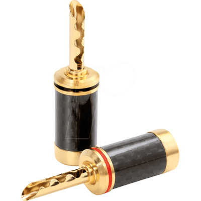 DYNAVOX 207621 - Kit de carbono para conector hueco de banana DYNAVOX 207621 - Kit de carbono para conector hueco de banana