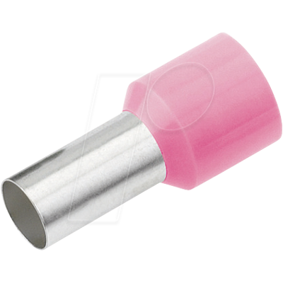CIMCO 187102 - Aderendhülse isoliert 0,25 mm²/6 mm, verzinnt, violett, 100er Pa CIMCO 187102 - Aderendhülse isoliert 0,25 mm²/6 mm, verzinnt, violett, 100er Pa