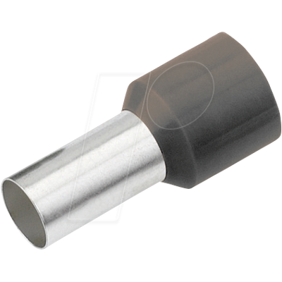 CIMCO 187119 - Aderendhülse isoliert 1,5 mm²/10 mm, verzinnt, schwarz, 100er Pa CIMCO 187119 - Aderendhülse isoliert 1,5 mm²/10 mm, verzinnt, schwarz, 100er Pa