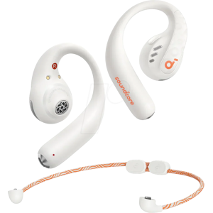 SOUNDCORE S-CORE A3871G21 - Auriculares, oído abierto, Bluetooth, Aerofit Pro, blanco SOUNDCORE S-CORE A3871G21 - Auriculares, oído abierto, Bluetooth, Aerofit Pro, blanco