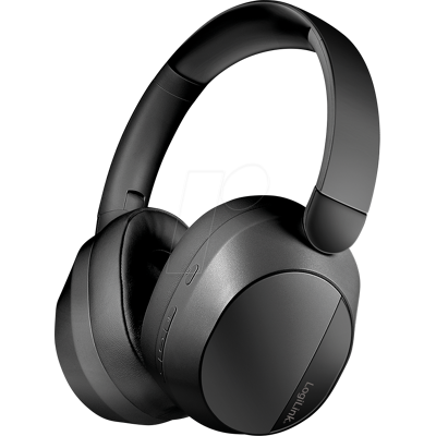 LOGILINK BT0071 - Auriculares, Bluetooth, estéreo, onda de sonido, negro LOGILINK BT0071 - Auriculares, Bluetooth, estéreo, onda de sonido, negro