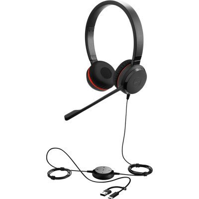 JABRA JA 5399-829-369 - Auriculares, Evolve 30 II, UC estéreo, adaptador USB C/A, conect JABRA JA 5399-829-369 - Auriculares, Evolve 30 II, UC estéreo, adaptador USB C/A, conect