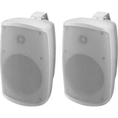 Conjunto de altavoces Monacor WALL-05SET/WS - Sistema estéreo activo 2 vías Conjunto de altavoces Monacor WALL-05SET/WS - Sistema estéreo activo 2 vías