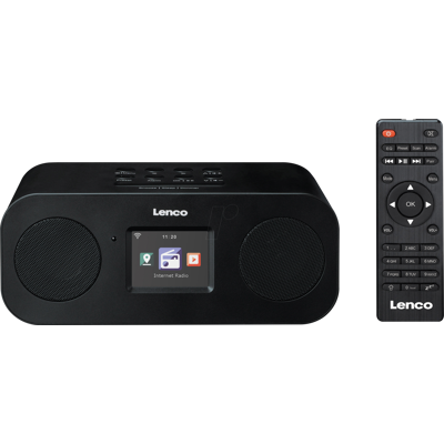 LENCO DIR-121BK - Radio por Internet, DAB+/FM, WLAN, Bluetooth LENCO DIR-121BK - Radio por Internet, DAB+/FM, WLAN, Bluetooth