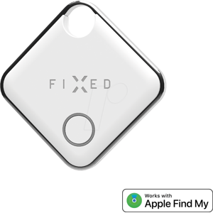 Localizador inteligente Fixed Tag compatible con Apple Find My - Blanco Localizador inteligente Fixed Tag compatible con Apple Find My - Blanco