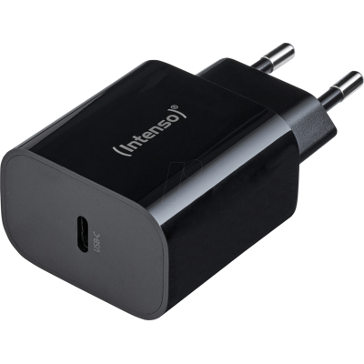 INTENSO 7802010 - CARGADOR USB, 20 W, 1X USB-C, PD 3,0, QC 4,0, negro INTENSO 7802010 - CARGADOR USB, 20 W, 1X USB-C, PD 3,0, QC 4,0, negro