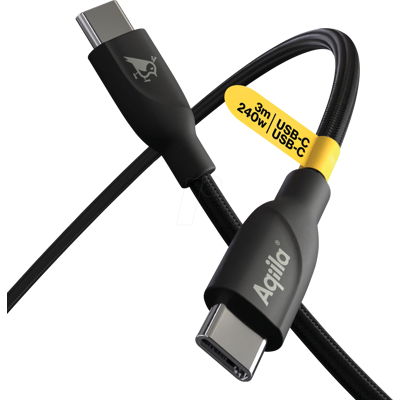 AQIILA B4BD881 - Cable de carga/sincronización, conector USB C > conector AQIILA B4BD881 - Cable de carga/sincronización, conector USB C > conector