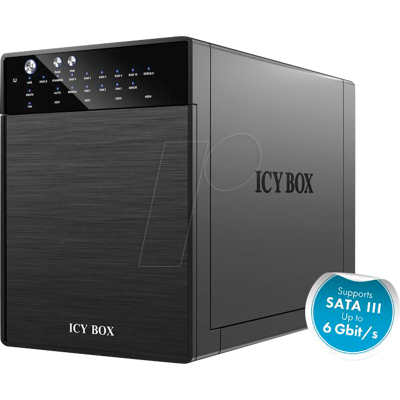 ICYBOX ICY IB-RD3640SU3 - Carcasa externa 4x 3,5" SATA, USB 3.0 ICYBOX ICY IB-RD3640SU3 - Carcasa externa 4x 3,5" SATA, USB 3.0