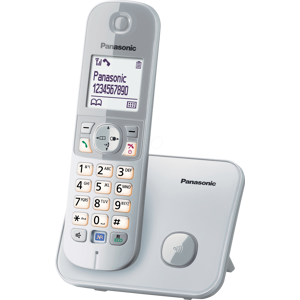 PANASONIC PAN KX-TG6811GS - Teléfono DECT, perl-plata PANASONIC PAN KX-TG6811GS - Teléfono DECT, perl-plata
