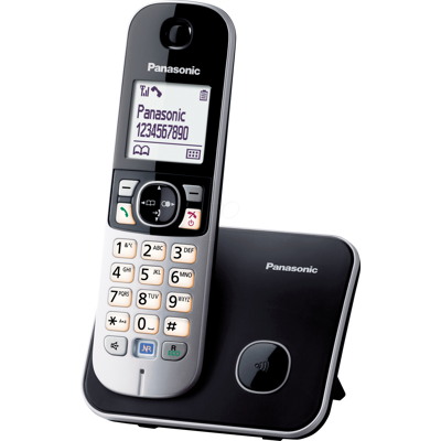 PANASONIC PAN KX-TG6811GB - Teléfono DECT, negro PANASONIC PAN KX-TG6811GB - Teléfono DECT, negro