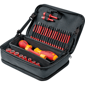 WIHA 43465 - Juego de herramientas slimVario® Electric, 31 piezas WIHA 43465 - Juego de herramientas slimVario® Electric, 31 piezas