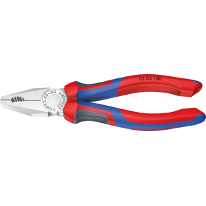 KNIPEX KN 03 05 180 - Alicate universal, 180 mm, cromado KNIPEX KN 03 05 180 - Alicate universal, 180 mm, cromado