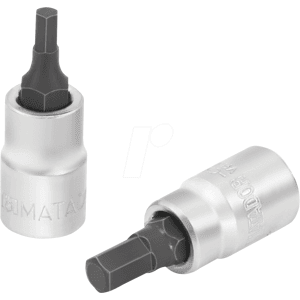 MATADOR MAT 2078 0050 - Punta de destornillador hexagonal - 5 mm - Acero especial - Recubrimiento de manganeso - Uso manual MATADOR MAT 2078 0050 - Punta de destornillador hexagonal - 5 mm - Acero especial - Recubrimiento de manganeso - Uso manual