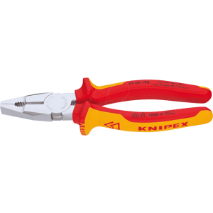 KNIPEX KN 03 06 200 - Alicates de combinación VDE, 200 mm KNIPEX KN 03 06 200 - Alicates de combinación VDE, 200 mm
