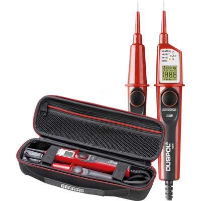 BENNING DUSPOL DIGITAL S - Probador de voltaje digital DUSPOL® con bolsa premium BENNING DUSPOL DIGITAL S - Probador de voltaje digital DUSPOL® con bolsa premium