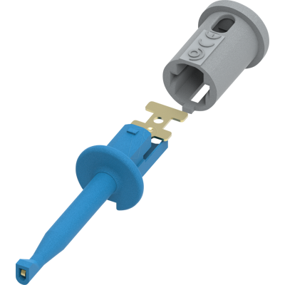 ELECTRO PJP PJP 6012-PRO-BL - Sonda de sujeción, 1 mm, conexión de soldadura, az ELECTRO PJP PJP 6012-PRO-BL - Sonda de sujeción, 1 mm, conexión de soldadura, az