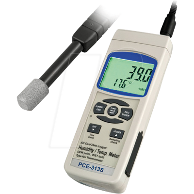 PCE INSTRUMENTS PCE 313 S - Medidor de humedad PCS-313 S incluido Filtro sinterizado PCE INSTRUMENTS PCE 313 S - Medidor de humedad PCS-313 S incluido Filtro sinterizado