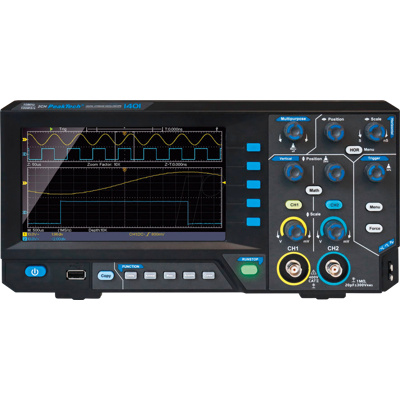 PEAKTECH 1401 - Osciloscopio de memoria digital, 10 MHz, 2 canales PEAKTECH 1401 - Osciloscopio de memoria digital, 10 MHz, 2 canales