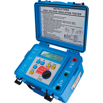 PEAKTECH 2685 A - Medidor de aislamiento, alta tensión, hasta 10000 V, hast PEAKTECH 2685 A - Medidor de aislamiento, alta tensión, hasta 10000 V, hast