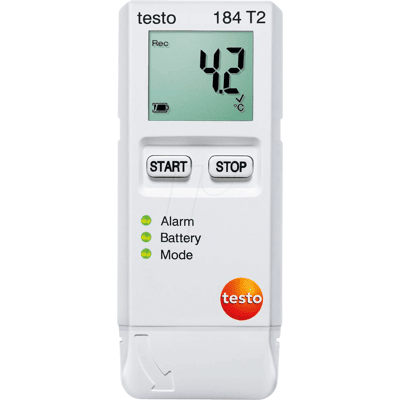 TESTO 0572 1842 - TESTO 184 T2 - Temperatura del registrador de datos TESTO 0572 1842 - TESTO 184 T2 - Temperatura del registrador de datos