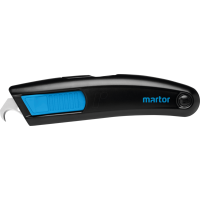 MARTOR MART 116002.02 - Cuchillo de seguridad SECUPRO MEGASAFE con HOJA DE GANCHO 98 MARTOR MART 116002.02 - Cuchillo de seguridad SECUPRO MEGASAFE con HOJA DE GANCHO 98