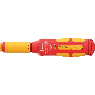 WERA 05075876001 - Destornilladores de par VDE, 2,4-4,0 Nm WERA 05075876001 - Destornilladores de par VDE, 2,4-4,0 Nm