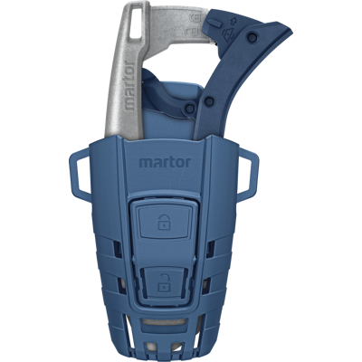 MARTOR MART 610102.09 - Cuchillo de seguridad SECUNORM 610 XDR CON FUNDA con HOJA TRAPEZ MARTOR MART 610102.09 - Cuchillo de seguridad SECUNORM 610 XDR CON FUNDA con HOJA TRAPEZ