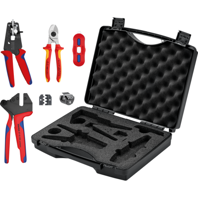 KNIPEX KN 97 91 04 V03 - Caja de herramientas, solar, fotovoltaica, PV MC4/MC4 EVO2 KNIPEX KN 97 91 04 V03 - Caja de herramientas, solar, fotovoltaica, PV MC4/MC4 EVO2