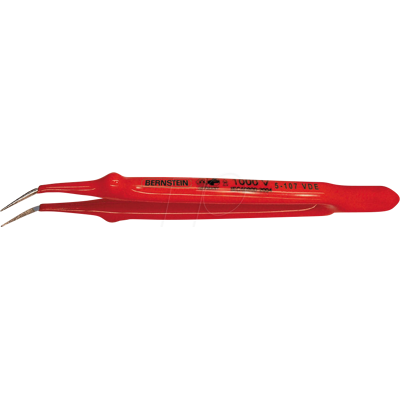 Bernstein Steinrücke 5-107 VDE Pinzas - Precisión Punta Curva 150mm Bernstein Steinrücke 5-107 VDE Pinzas - Precisión Punta Curva 150mm