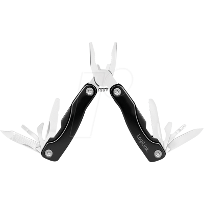 LOGILINK WZ0085 - Multitool, 11-en-1, con bolsillo de nylon LOGILINK WZ0085 - Multitool, 11-en-1, con bolsillo de nylon
