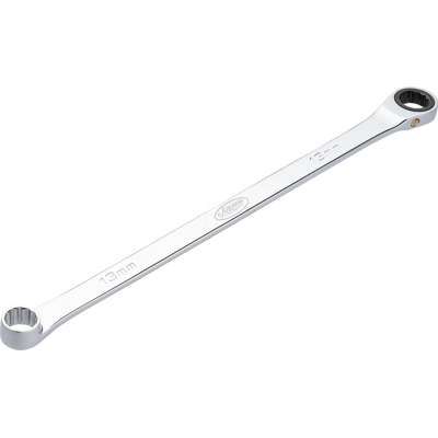 VIGOR VI V7031-13 - Llave de boca cerrada con carraca, extralarga, SW 13 mm VIGOR VI V7031-13 - Llave de boca cerrada con carraca, extralarga, SW 13 mm