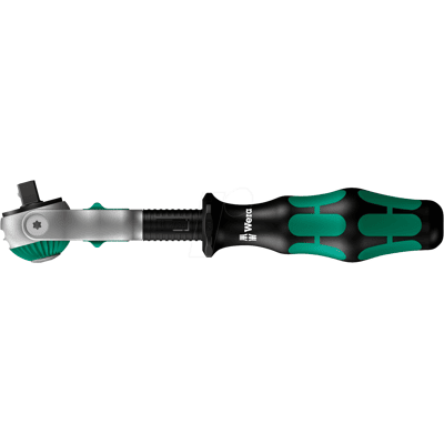 WERA 8000 B - Trinquete, trinquete, 3/8", Zyklop, con cabeza articulada WERA 8000 B - Trinquete, trinquete, 3/8", Zyklop, con cabeza articulada
