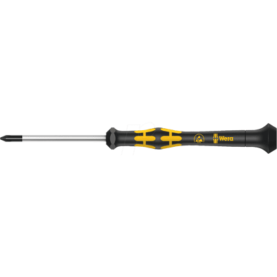 WERA 05030111001 - Destornillador Kraftform Micro, ranura en cruz (PH), 0 WERA 05030111001 - Destornillador Kraftform Micro, ranura en cruz (PH), 0