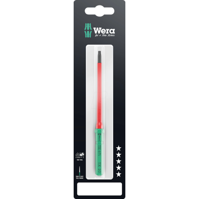 WERA 05006572001 - Hoja intercambiable forma de fuerza Kompakt VDE 67 i SB, TORX (T WERA 05006572001 - Hoja intercambiable forma de fuerza Kompakt VDE 67 i SB, TORX (T
