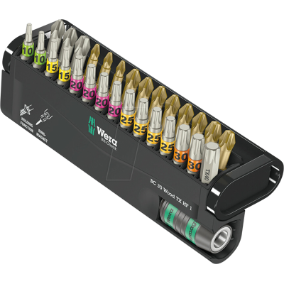 WERA 05057437001 - Bit Set Bit check Bit check 30 Wood TX HF 1 WERA 05057437001 - Bit Set Bit check Bit check 30 Wood TX HF 1