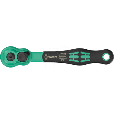 WERA 05005600001 - Trinquete Zyklop Comfort, con palanca de cambio, unidad de 1/4" WERA 05005600001 - Trinquete Zyklop Comfort, con palanca de cambio, unidad de 1/4"
