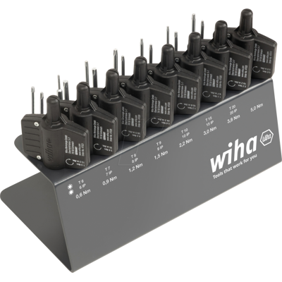 WIHA 47198 - destornillador de torsión de 23 piezas con mango de llave WIHA 47198 - destornillador de torsión de 23 piezas con mango de llave