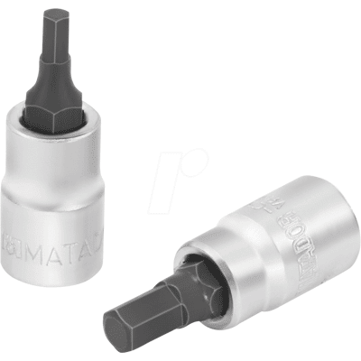 MATADOR MAT 2078 0040 - Punta de destornillador hexagonal - 4mm - 1/4'' - Acero especial MATADOR MAT 2078 0040 - Punta de destornillador hexagonal - 4mm - 1/4'' - Acero especial