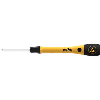 Destornillador de precisión Wiha - 0,7mm ESD - 40mm - Protección Electrónica Destornillador de precisión Wiha - 0,7mm ESD - 40mm - Protección Electrónica