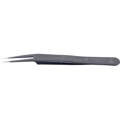 Bernstein Tools for Electronics 5-088-13 Pinzas ESD - Pinzas, acero inoxidable, 115mm Bernstein Tools for Electronics 5-088-13 Pinzas ESD - Pinzas, acero inoxidable, 115mm