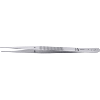 Bernstein Modelo 5-106-7 Pinzas de precisión de acero inoxidable - Herramientas electrónicas Bernstein Modelo 5-106-7 Pinzas de precisión de acero inoxidable - Herramientas electrónicas